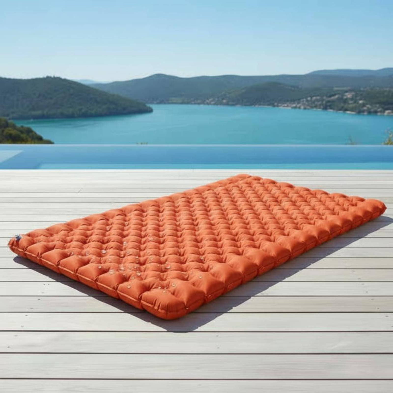Outdoor Camping Carpet - Colchão Inflável para Camping em Nylon