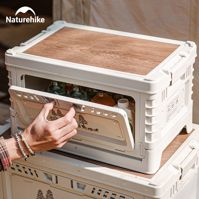 Outdoor Camping Folding Storage Box - Naturehike-Folding Storage Box para Camping, grande