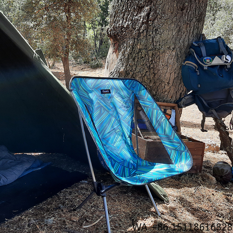 Outdoor Camping And Fishing - Cadeira de Camping Portátil e Dobrável,