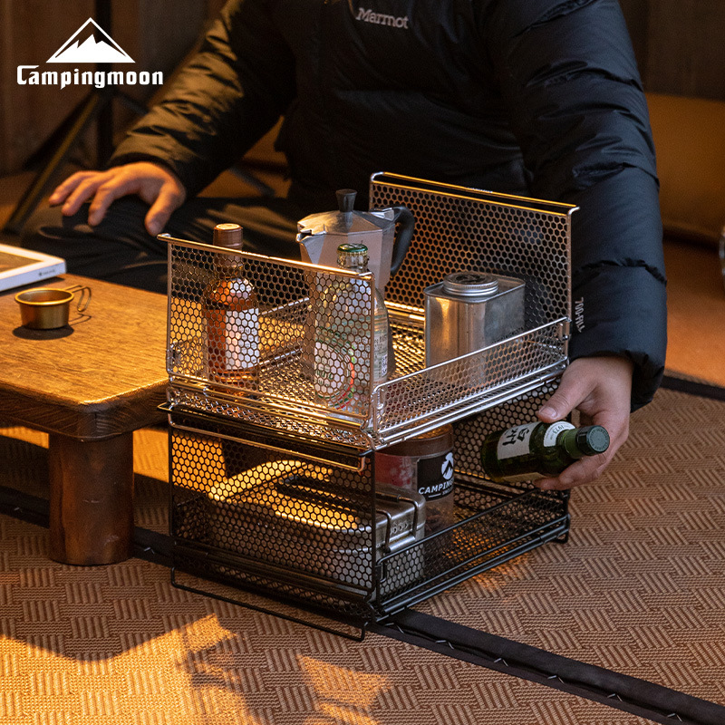 Outdoor Camping Folding Storage Box - CAMPINGMOON CK-23SF Caixa de Armazenamento Dobrável