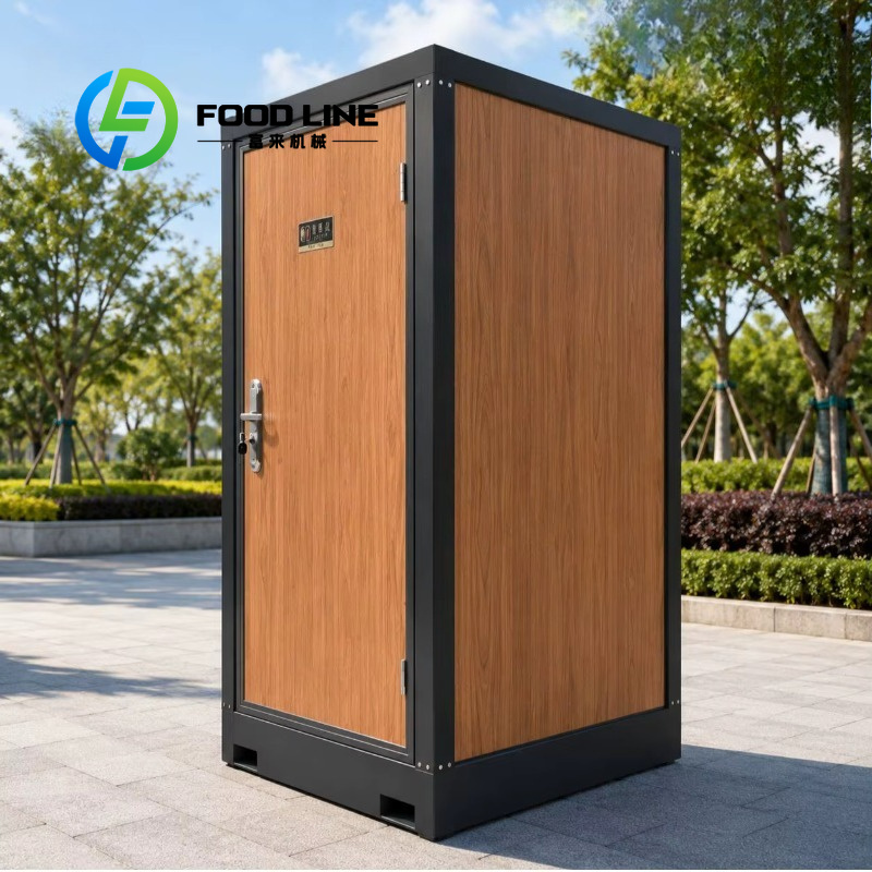 Outdoor Camping Venues - Cabine Sanitária Portátil Modular Otimizada para