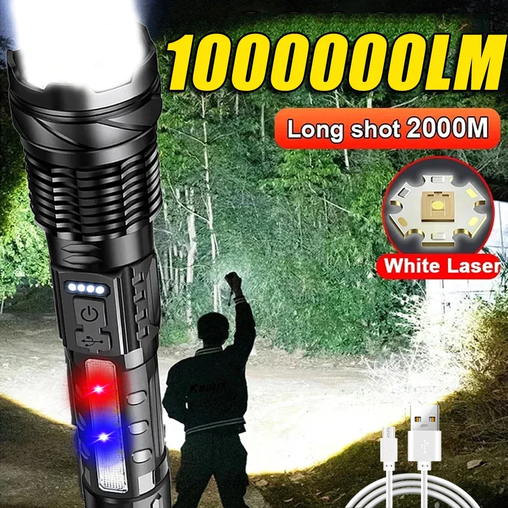 Poderosa lanterna led recarreg - Outdoor Camping And Fishing avaliação e preço