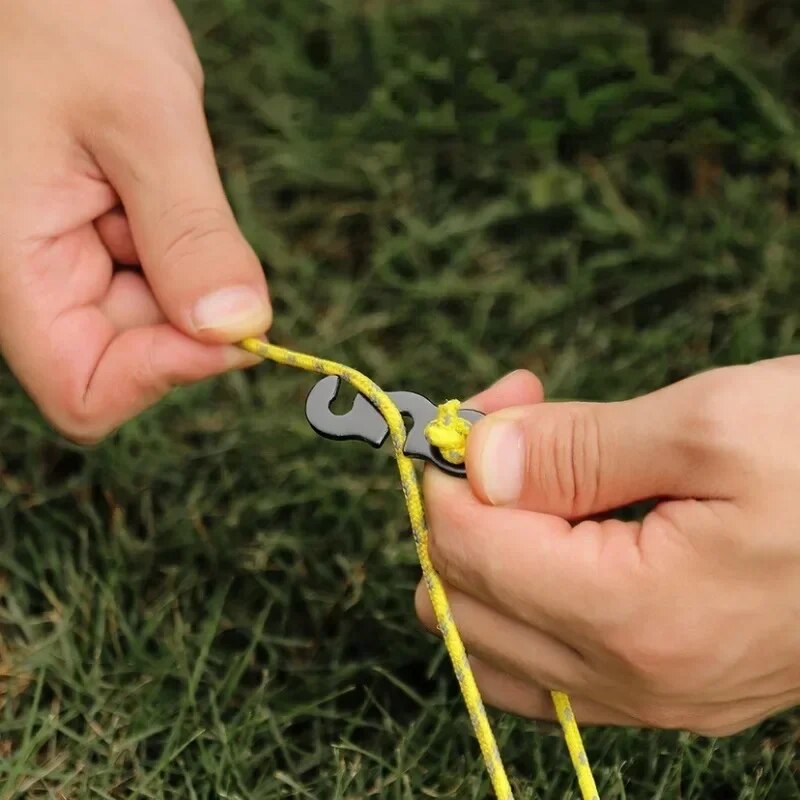 10 pçs ajustável barraca de ac - Outdoor Camping Extension Cord avaliação e preço