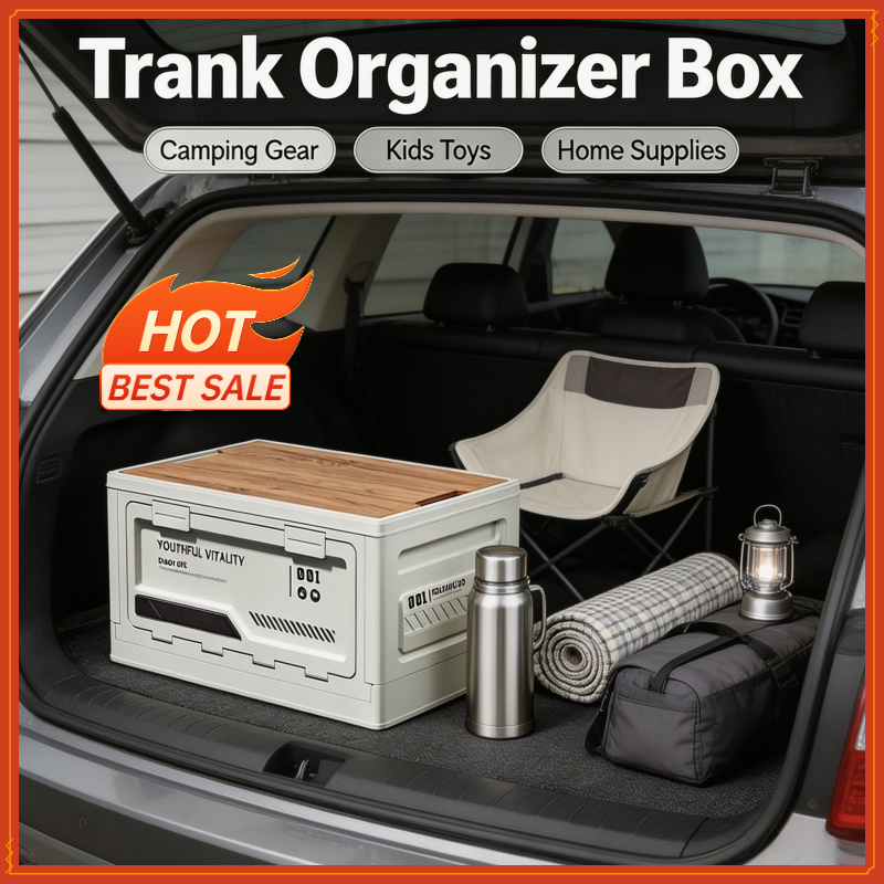 Caixa de Armazenamento Externa - Outdoor Camping Folding Storage Box avaliação e preço