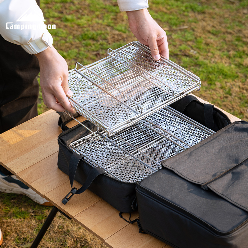 CAMPINGMOON CK-23SF Caixa de A - Outdoor Camping Folding Storage Box avaliação e preço