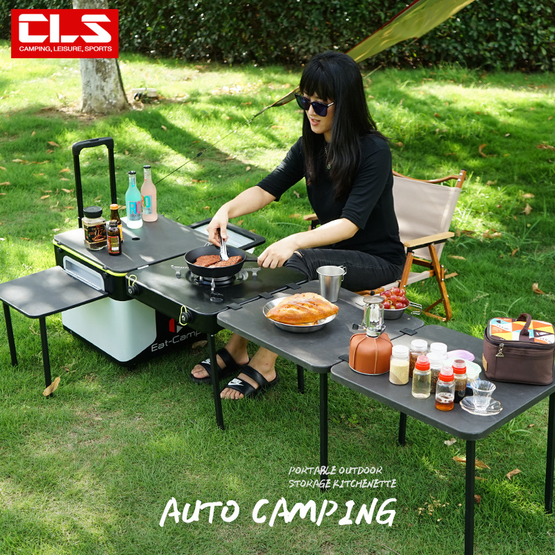 Mesa de Cozinha Portátil para  - Outdoor Camping Cooking Table avaliação e preço