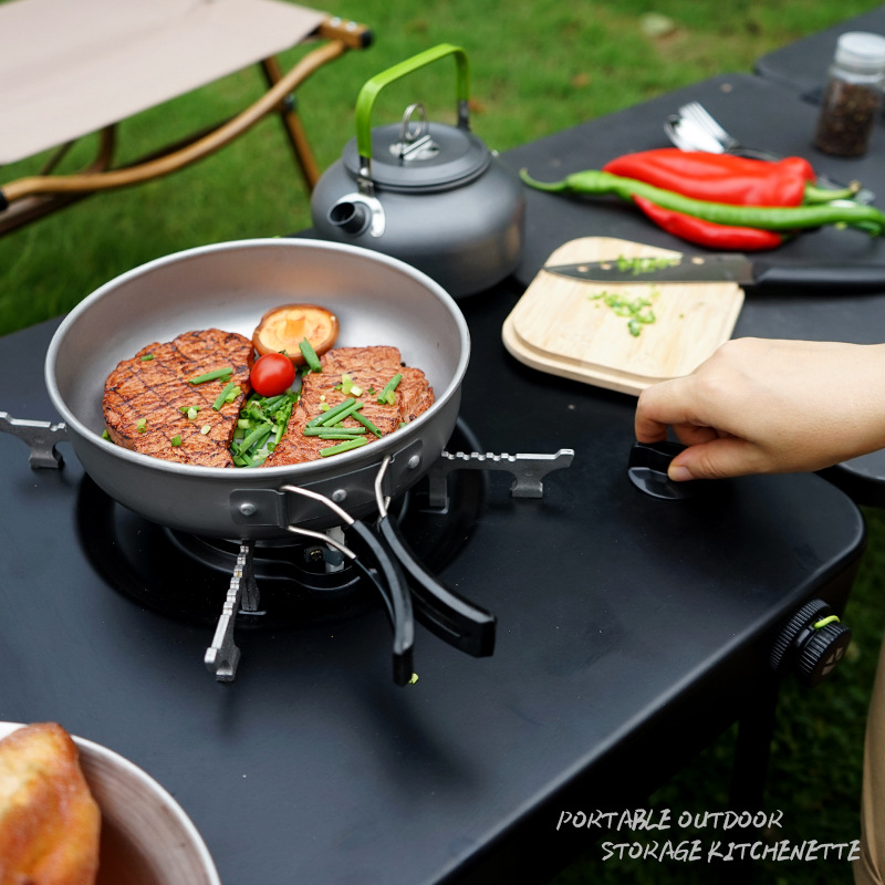Mesa de Cozinha Portátil para  - Outdoor Camping Cooking Table avaliação e preço