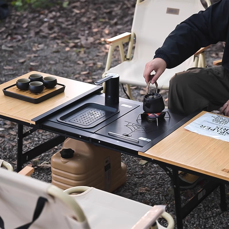 Mesa de Camping em Alumínio IG - Outdoor Camping Cooking Table avaliação e preço