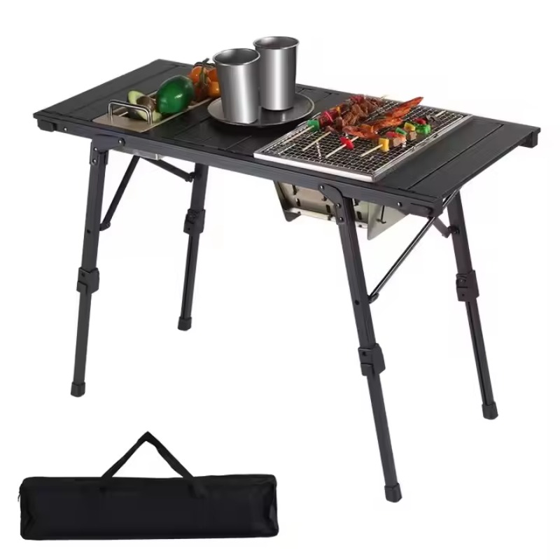 Mesa de Jantar Dobrável Portát - Outdoor Camping Cooking Table avaliação e preço