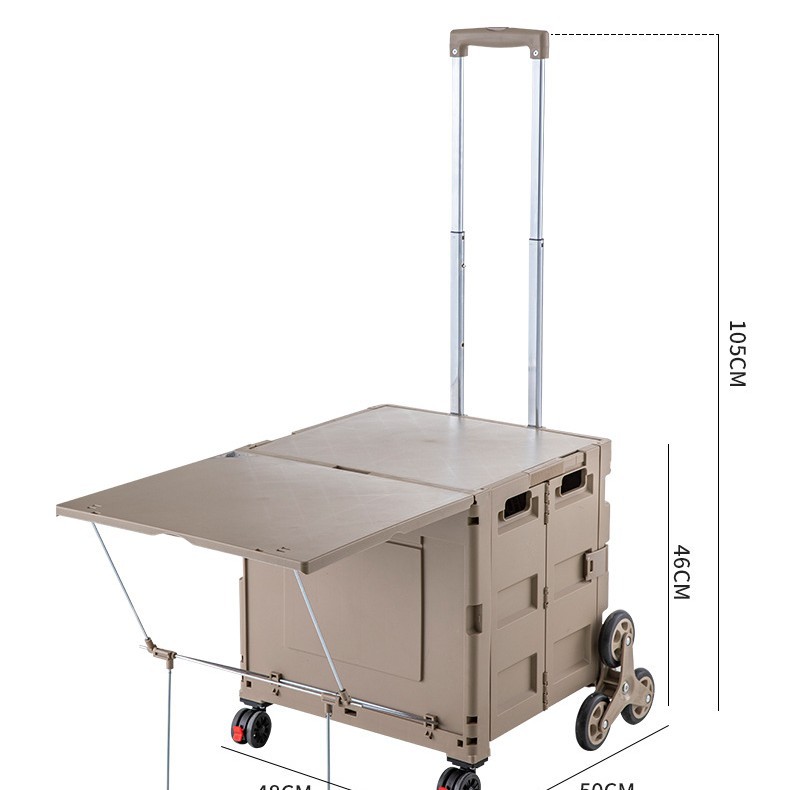Reboque de Camping Dobrável pa - Outdoor Camping Folding Storage Box avaliação e preço