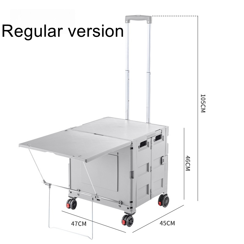 Reboque de Camping Dobrável pa - Outdoor Camping Folding Storage Box avaliação e preço