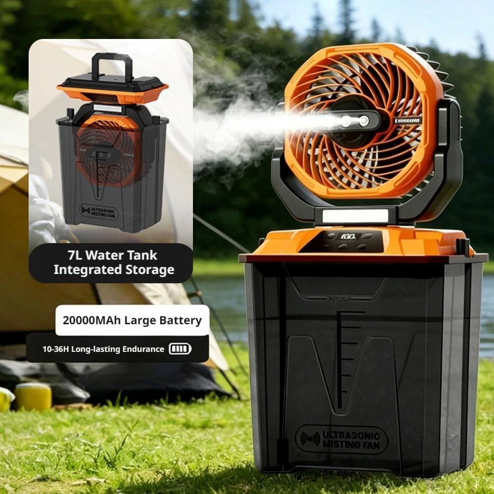 Novo Ventilador Portátil de Re - Outdoor Camping House avaliação e preço