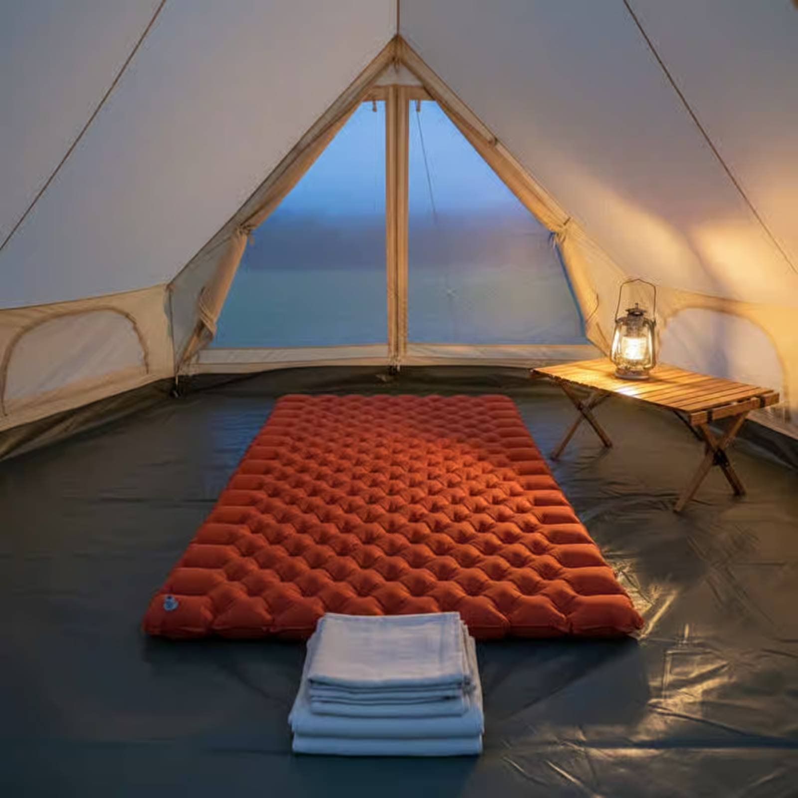 Colchão Inflável para Camping  - Outdoor Camping Carpet avaliação e preço