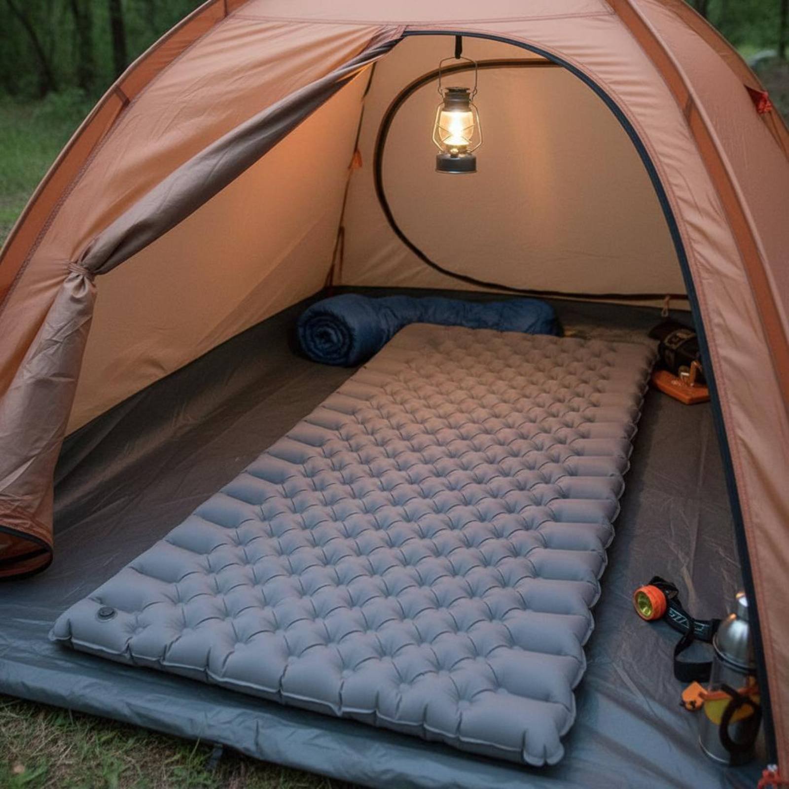 Colchão Inflável para Camping  - Outdoor Camping Carpet avaliação e preço