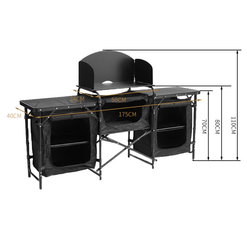 Mesa de Camping Moderna Multif - Outdoor Camping Cooking Table avaliação e preço