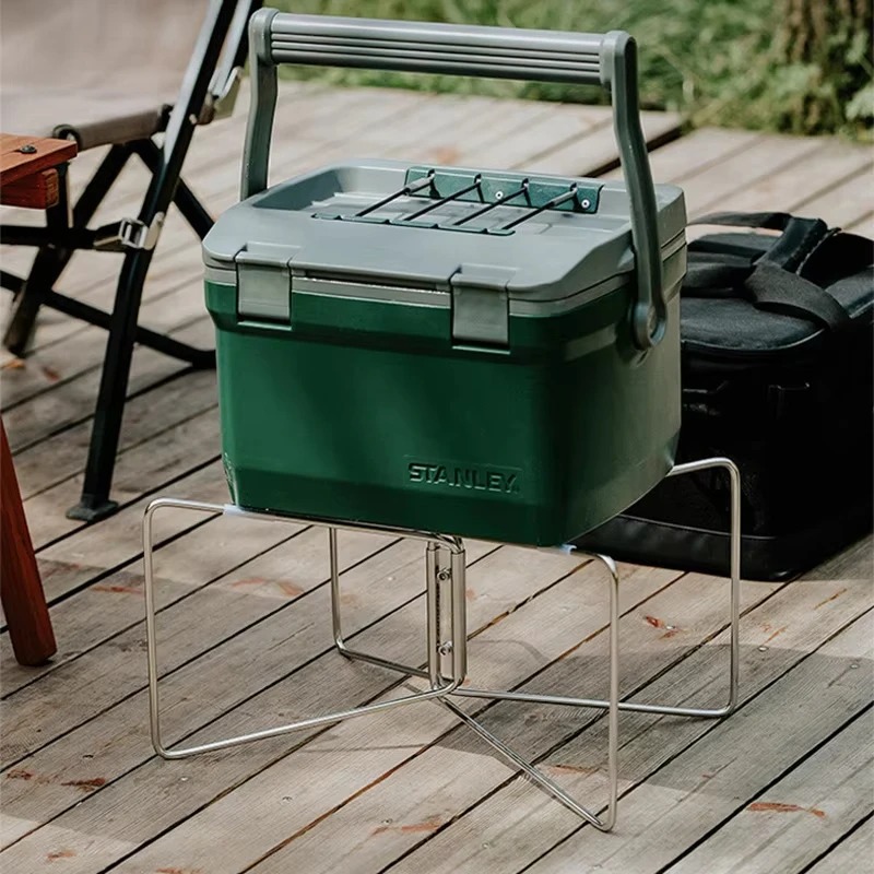 Suporte para Caixa Térmica, Su - Outdoor Camping Folding Storage Box avaliação e preço