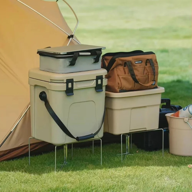 Suporte para Caixa Térmica, Su - Outdoor Camping Folding Storage Box avaliação e preço