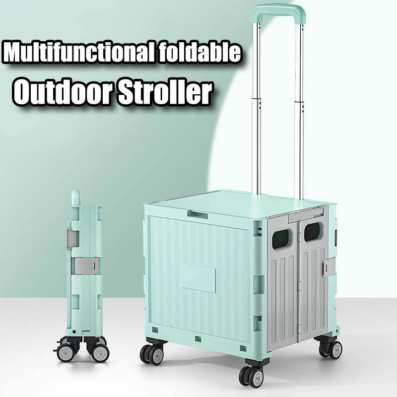 Carrinho de acampamento multif - Outdoor Camping Folding Storage Box avaliação e preço
