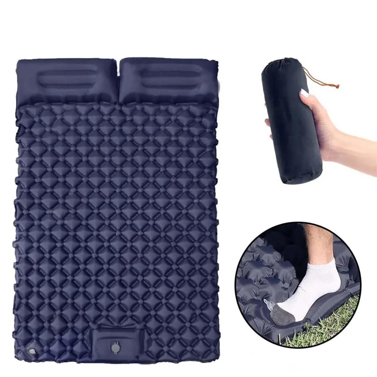 Colchão Inflável Individual e  - Outdoor Camping Carpet avaliação e preço