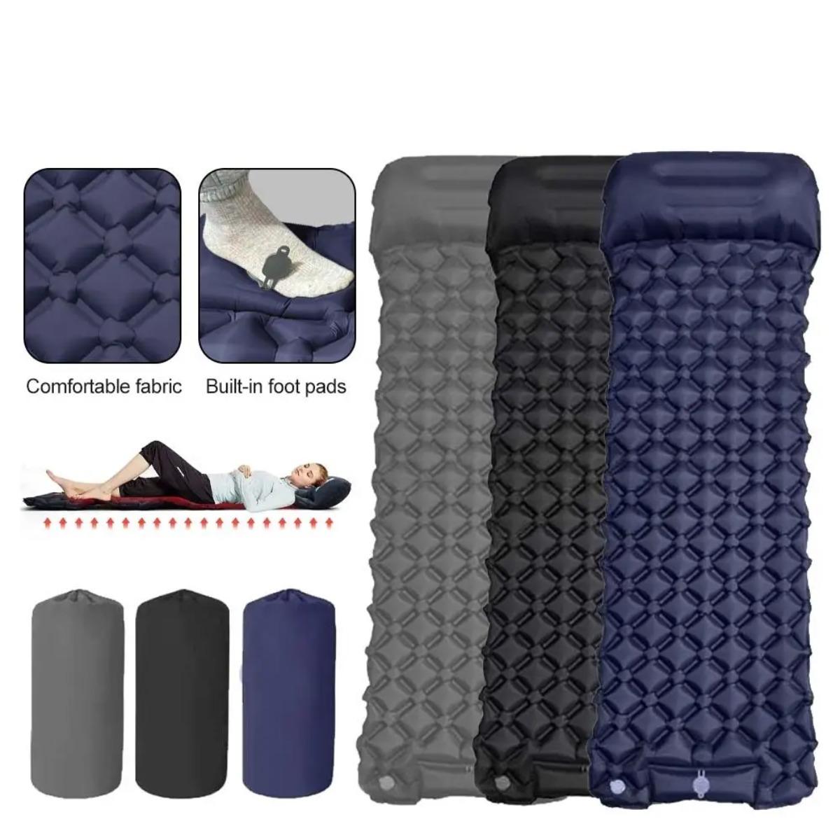 Colchão Inflável Individual e  - Outdoor Camping Carpet avaliação e preço