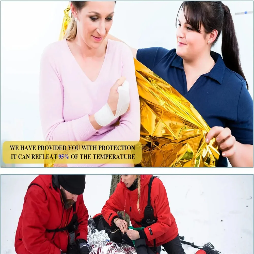 5 pçs cobertor térmico de emer - Outdoor Camping Carpet avaliação e preço