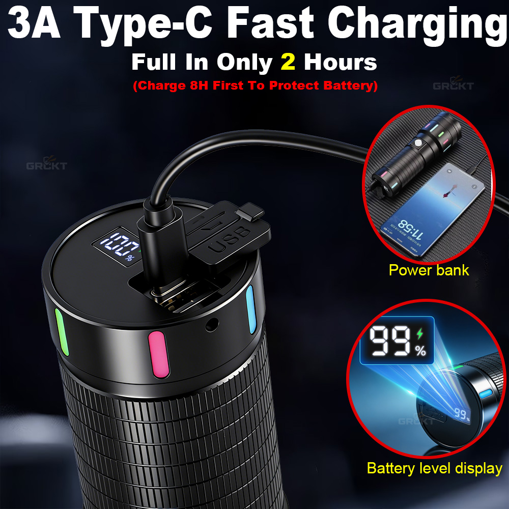 Lanterna LED Mais Poderosa 800 - Outdoor Camping And Fishing avaliação e preço