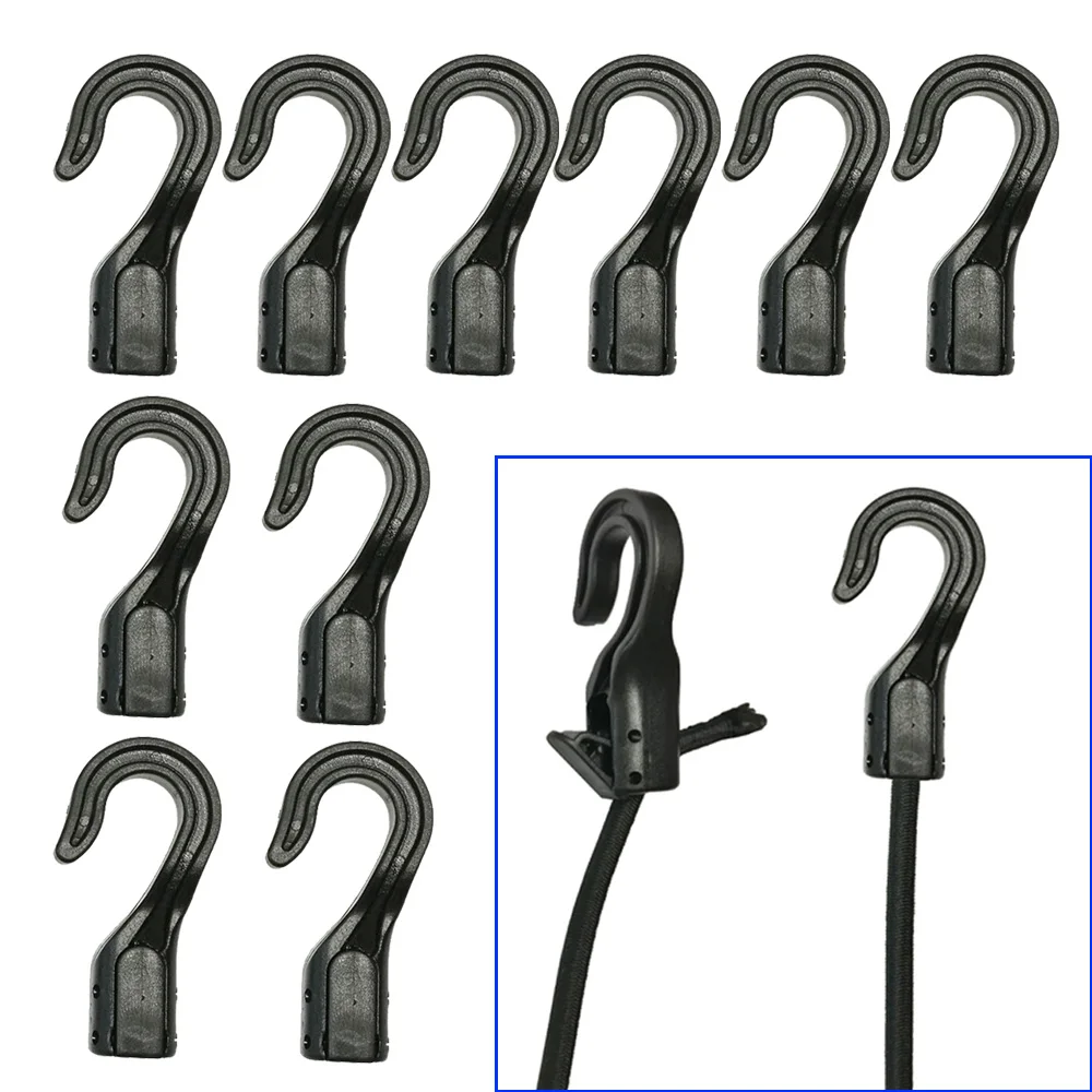 10/20 Peças Ganchos de Corda d - Outdoor Camping Extension Cord avaliação e preço