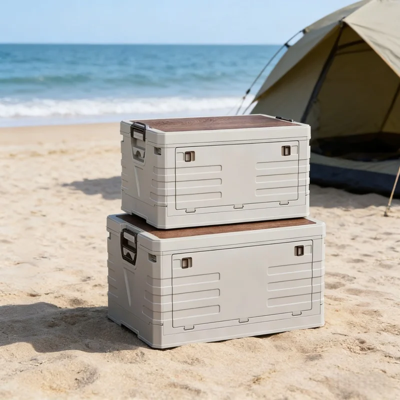Caixa de Armazenamento para Ca - Outdoor Camping Folding Storage Box avaliação e preço