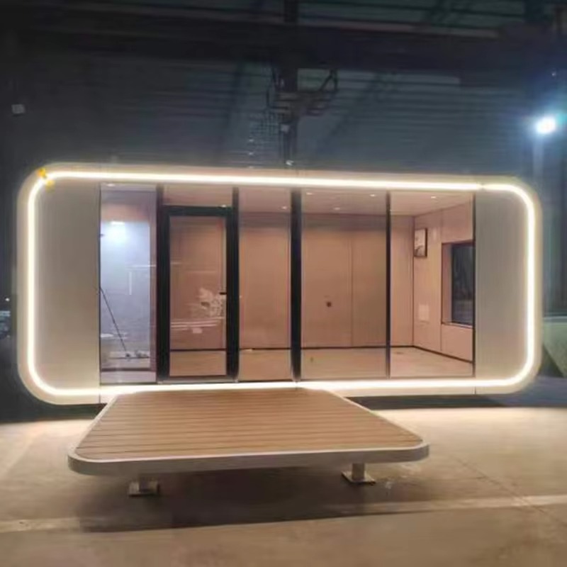 Casa Contêiner Moderna de Aço  - Outdoor Camping House avaliação e preço