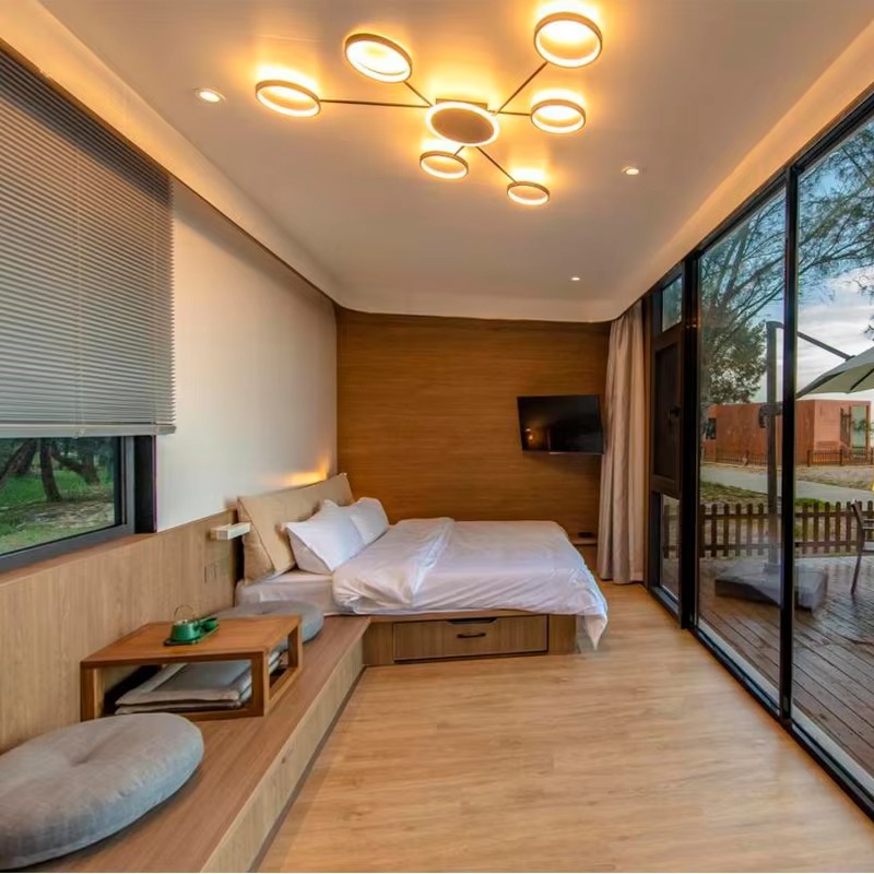 Casa Contêiner Moderna de Aço  - Outdoor Camping House avaliação e preço